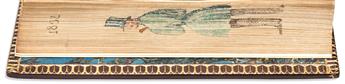 (FORE-EDGE PAINTING.) LHistoire Sainte Racontée aux Enfants.